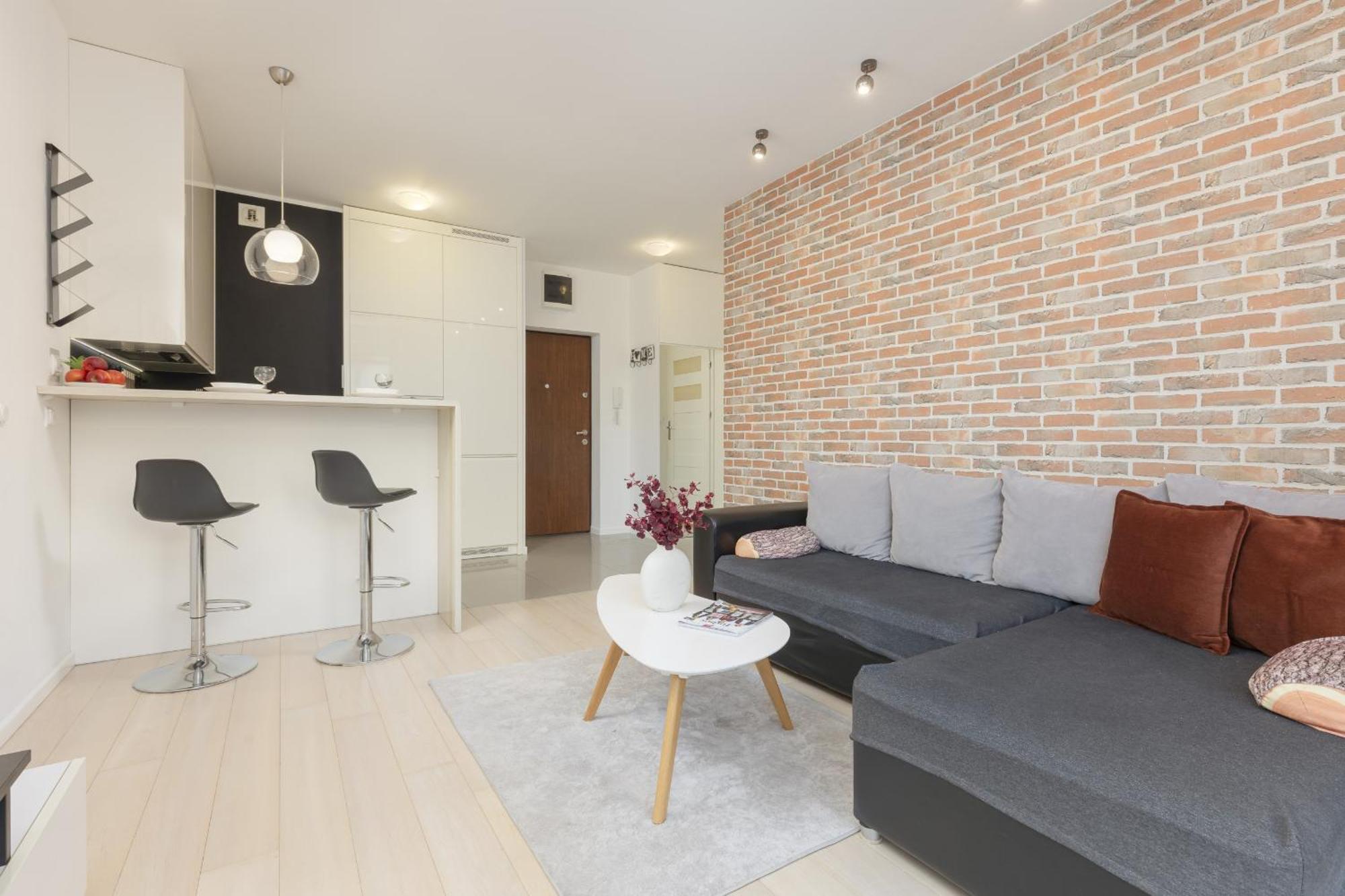 Apartment Subtle Colors In With Furnished Balcony By Renters *